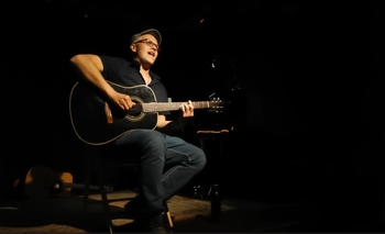 very GRANDPA ohne Bart beim Floorspot im Café Tachles (Foto: Nebo)
