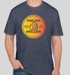 Write Songs Pet Dogs T-Shirt (Heathered Navy)