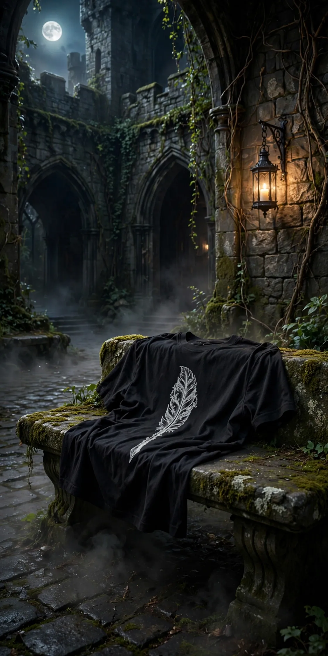 Moth Hoodie + Lyric Tee Bundle 