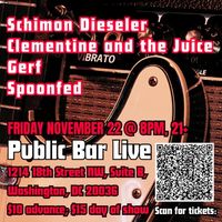 Schimon Dieseler Trio @Public Bar Live DC