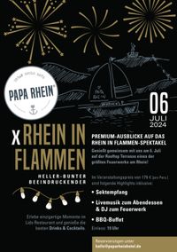 Rhein in Flammen