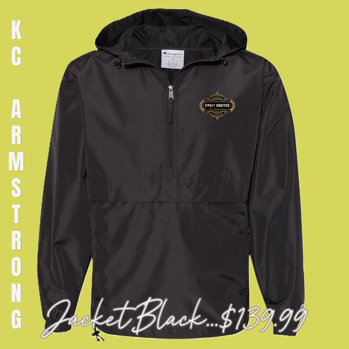 Jacket 'Finally Crafted' (Black)  