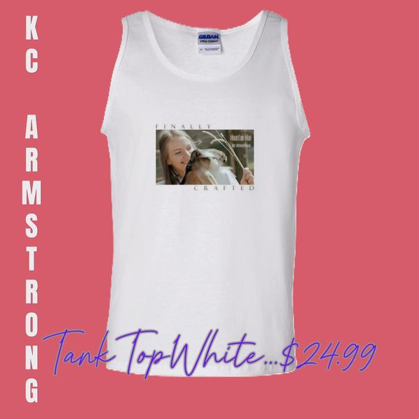 Uni-Sex Tank 'Mountain Man' (White) 