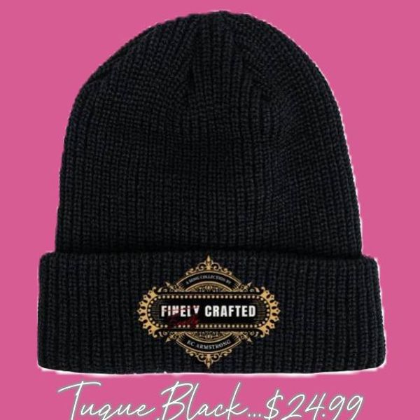 Tuque 'Finally Crafted' (Black)  