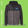 Rain Jacket 'Late Boomer' (Black and Grey)  