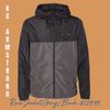 Rain Jacket 'Finally Crafted' (Black and Grey)   (Copy)