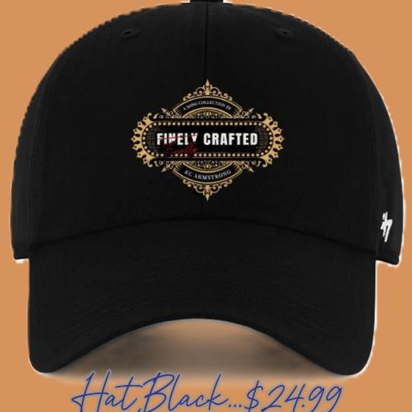 Hat 'Finally Crafted' (Black)  