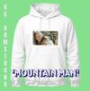 Uni-Sex Hoodie 'Mountain Man' (White) 