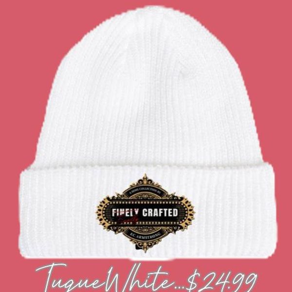 Tuque 'Finally Crafted' (White)  