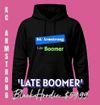 Uni-Sex Hoodie 'Late Boomer' (Black)