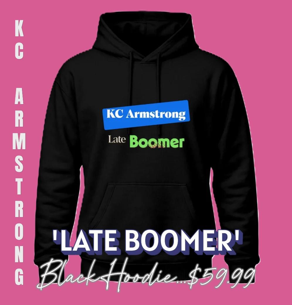 Uni-Sex Hoodie 'Late Boomer' (Black)