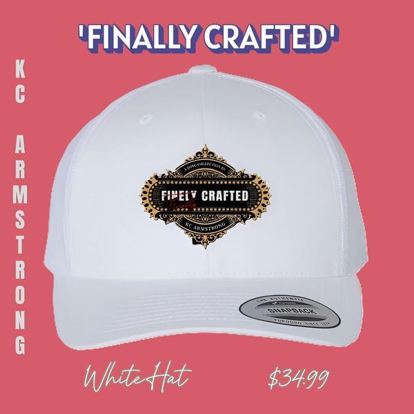 Hat 'Finally Crafted' (White)   