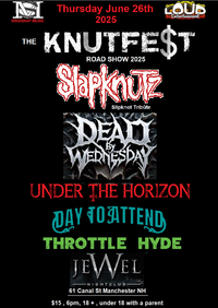 SHOW CANCELLED Under The Horizon @ KnutFest Road Show 