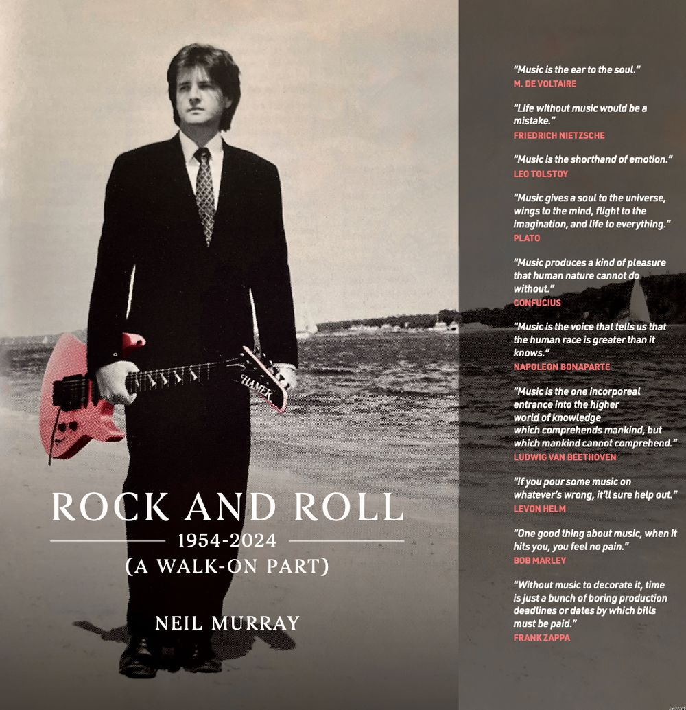 Neil Murrary Neil Murray - Book available!