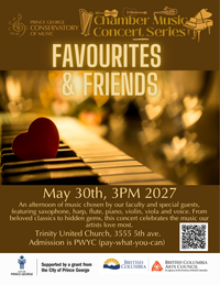 Faculty Concert - Favourites and Friends
