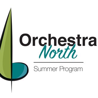 The Orchestra North Summer Program logo which is a combination of a tree and a music note