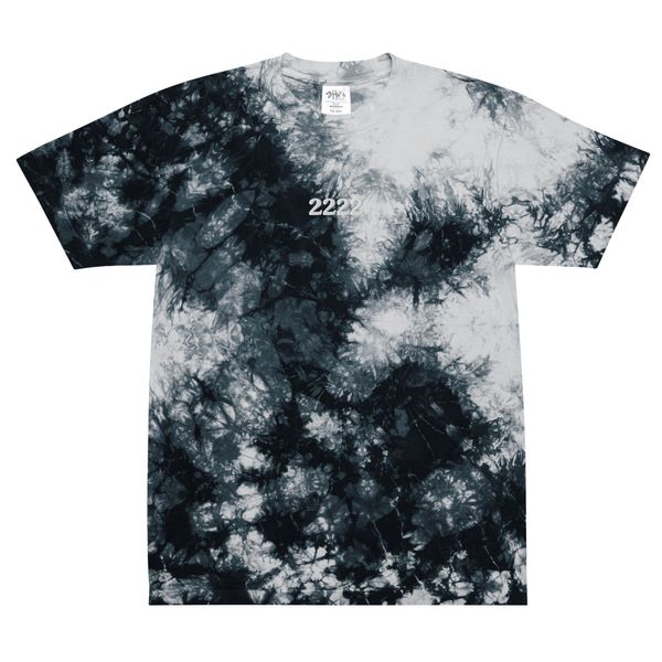 "Aligned" Oversized tie-dye t-shirt