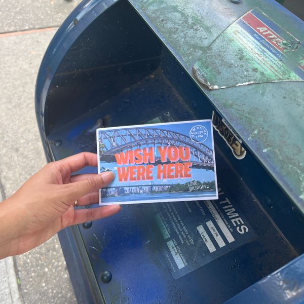 WISHYOUWEREHERE Postcards