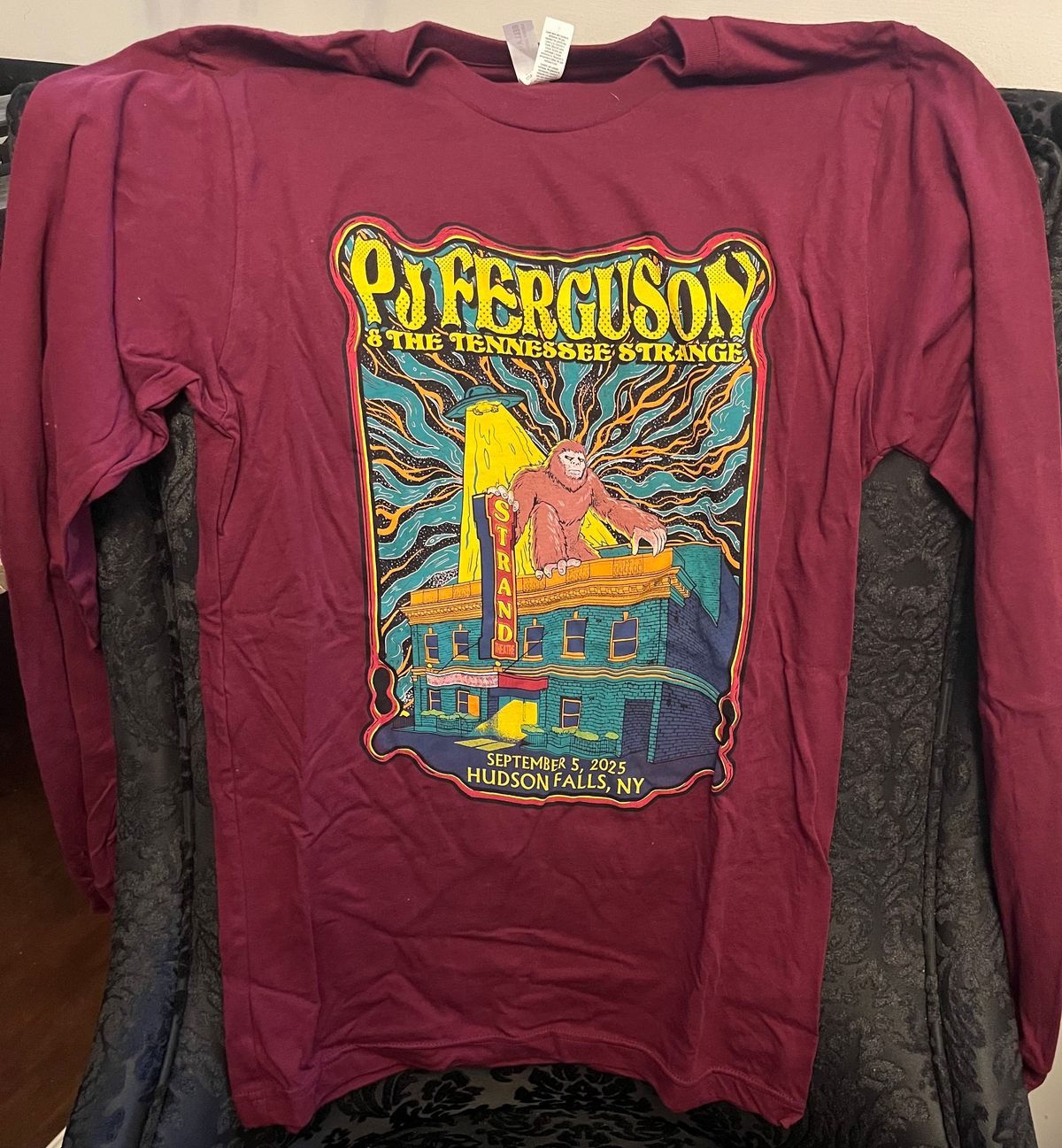 Strand Long-Sleeve- Maroon