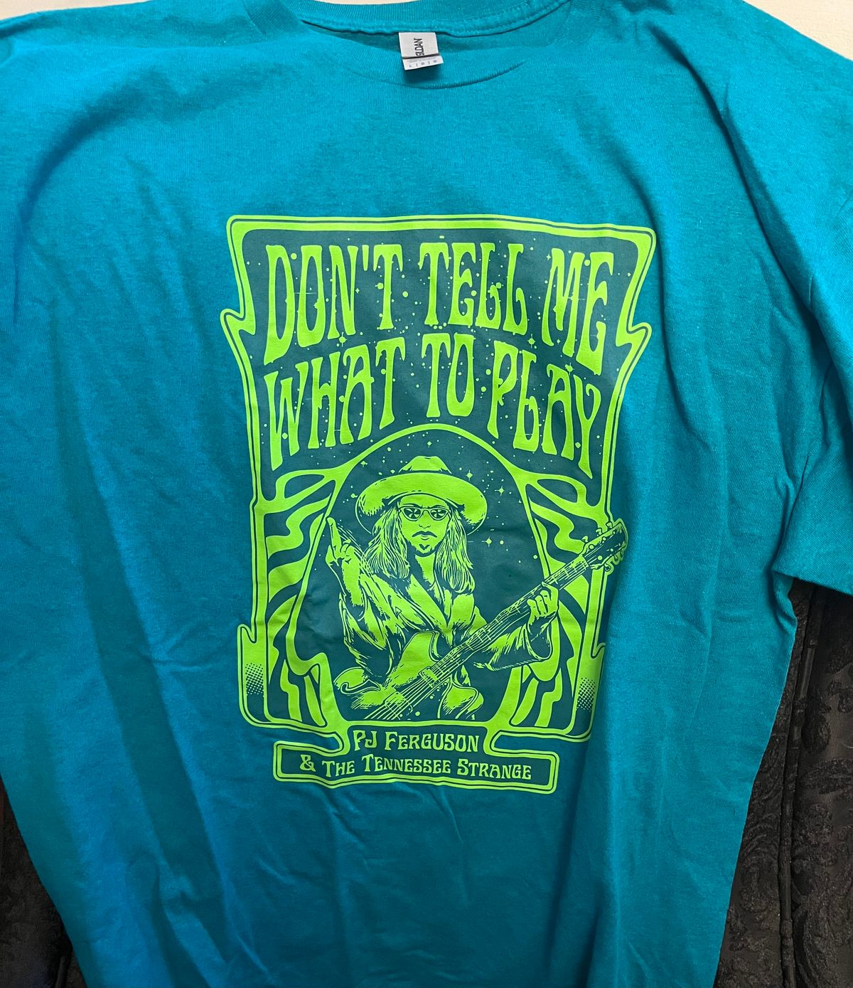 Don't Tell Me What to Play T-Shirt- Teal