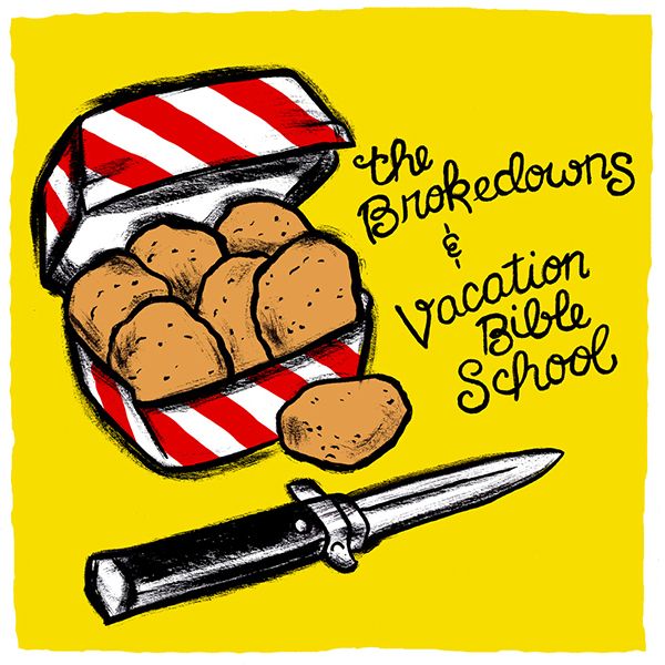 Vacation Bible School Split 7" - Black Vinyl
