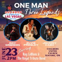 One Man, Three Legends KINTORE, ON