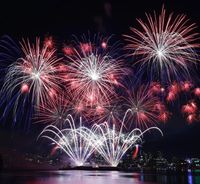 Fireworks on the Lake, featuring The Pioneer Squares 