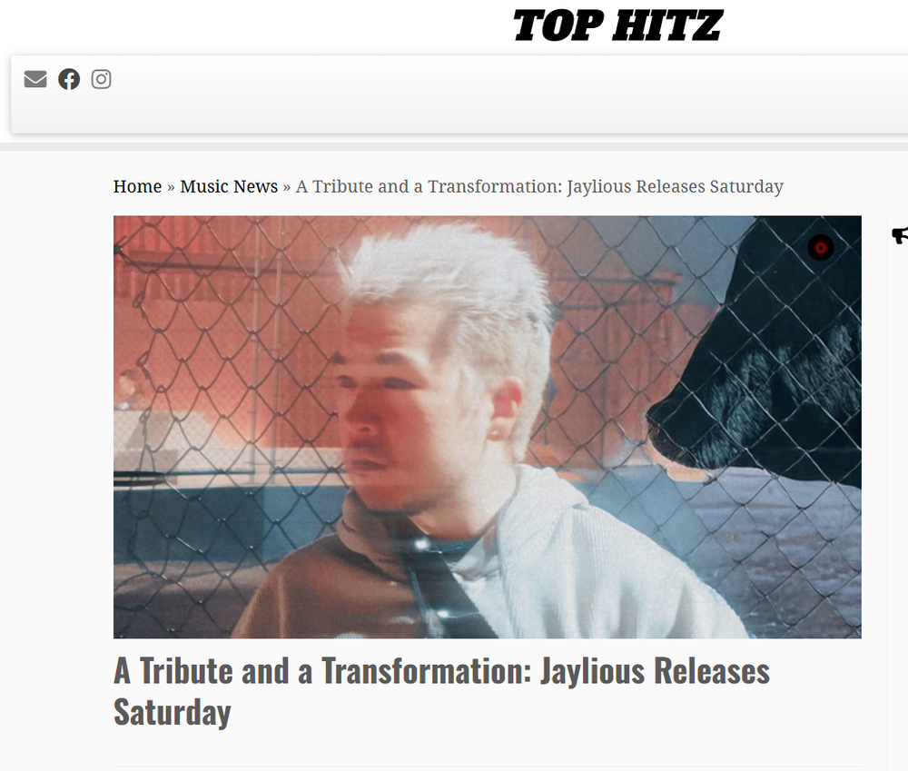 A Tribute and a Transformation: Jaylious Releases Saturday