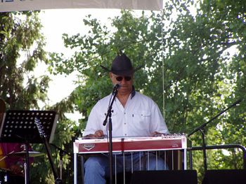 Woody at summer celebration
