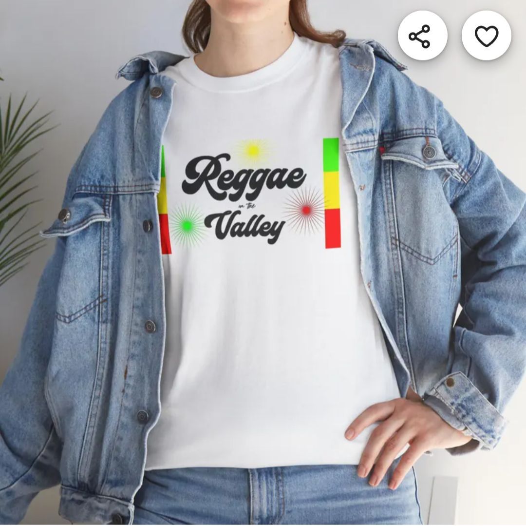 REGGAE IN THE V.A.LLEY TEE SHIRT