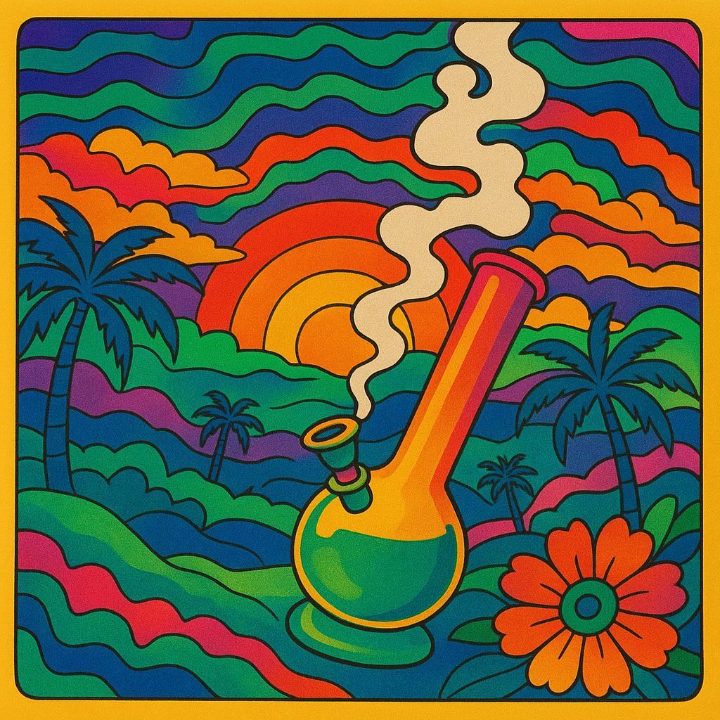 HITS FROM THE BONG TRIPPY POSTER