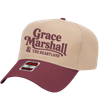 Tan/Maroon Logo Hat