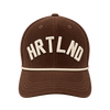 Brown Corduroy Rope Hat