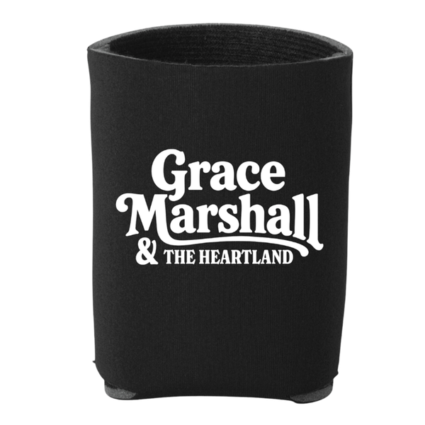 Black Logo Koozie