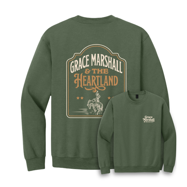 Crew Neck (Military Green)