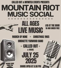 Mountain Riot Music Social 