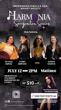 Harmonia Songwriter Series