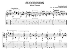 Succession Theme Song for Solo Guitar