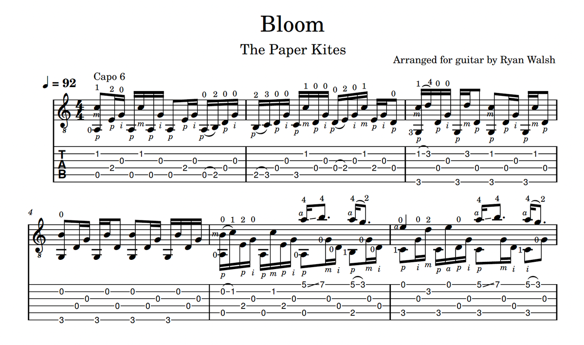 Bloom - The Paper Kites