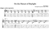 On the Nature of Daylight - Max Richter - Solo Guitar