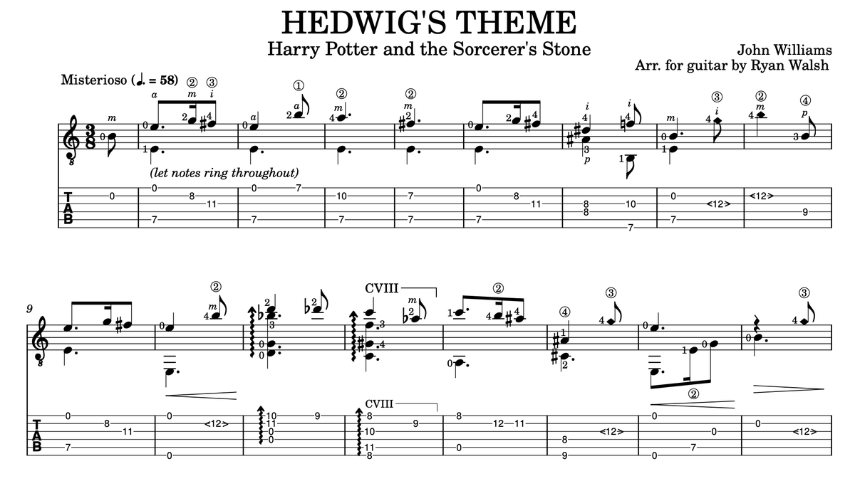 Harry Potter and the Sorcerer's Stone - Hedwig's Theme