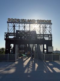 Up From The Coop On The Rock Island Bridge!