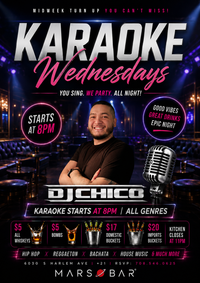 KARAOKE WEDNESDAYS