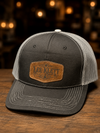 Lee Klett Snapback - Black w/ Leather Patch