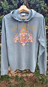 Stella Blues's Band Logo Long Sleeved Hoodie, Nordic Green