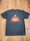 Stella Blue's Beer Logo Tee, Cracked Pepper
