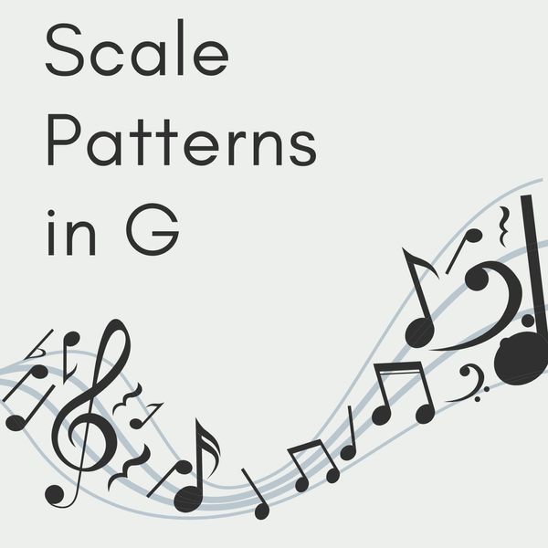 Scale Patterns in G (Jazz)