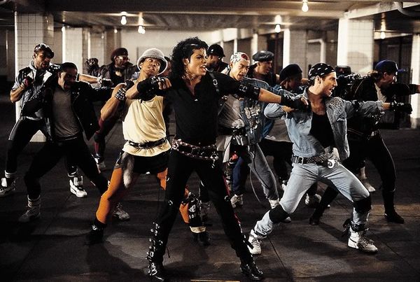 Michael Jackson Bad Short Film at New York Subway Station