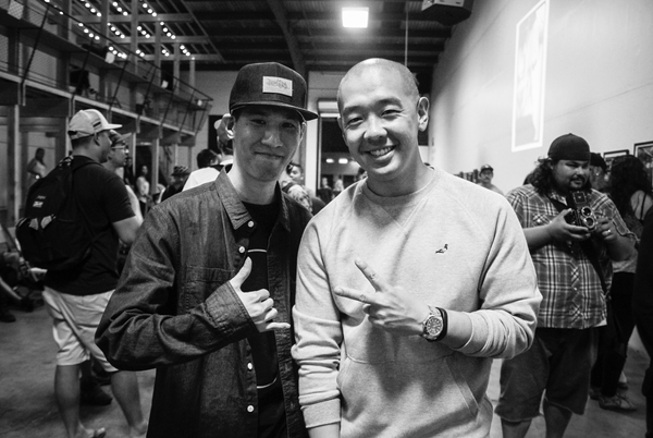 Jason Tom and Jeff Staple Pow Wow Worldwide