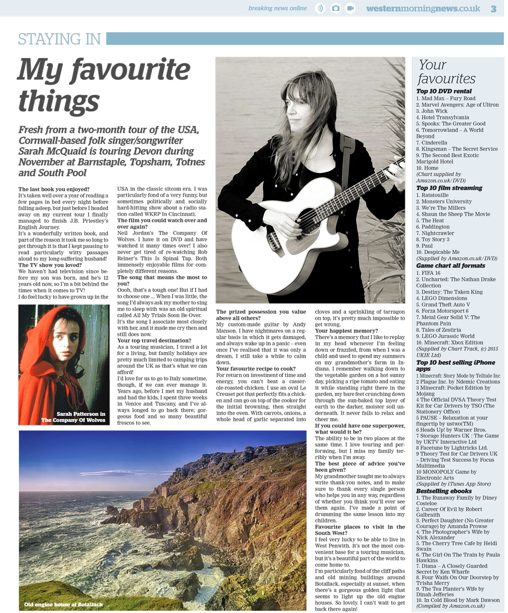 Sarah_McQuaid_Western_Morning_News_Oct_2015